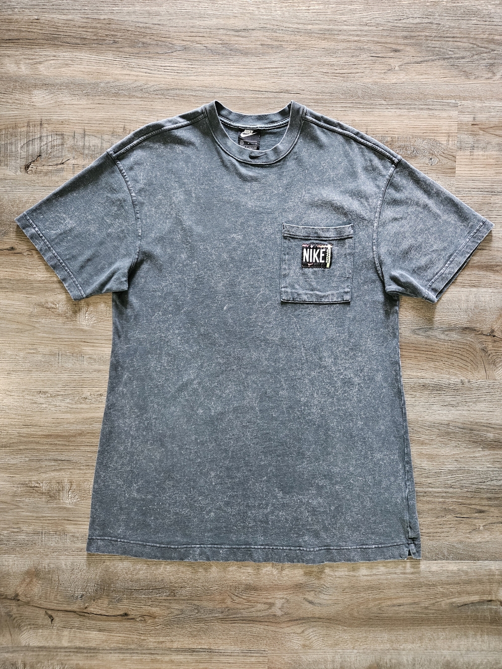 Nike Sportswear Retro Pocket Gray‎ Washed T-Shirt Dress